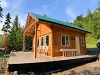 Amazing completely off grid cabin kit built by bavaraincottages.com located in Pritchard, BC, Canada